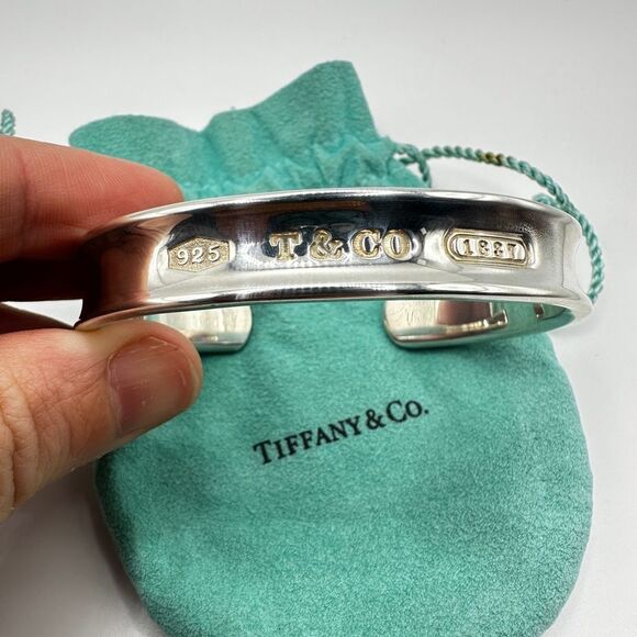 Authentic 1997 Tiffany and Co. 1837 Cuff Bracelet! - Picture 1 of 14